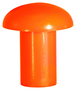 Embouts de sécurité orange fluo sac de 125 pièces TALIAPLAST - 600409