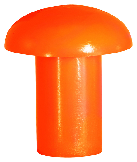 Embouts de sécurité orange fluo sac de 25 pièces TALIAPLAST - 600419