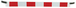 LISSE PVC RETROREFLECHISSANTE 2 M (AVEC FIXATIONS) TALIAPLAST - 610302