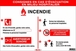 CONSIGNES INCENDIE EN MILIEU HOSPITALIER 450X300mm TALIAPLAST - 620002