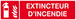 EXTINCTEUR D'INCENDIE 200x52mm TALIAPLAST - 620101