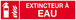 EXTINCTEUR A EAU 200x52mm TALIAPLAST - 620108