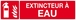 EXTINCTEUR A EAU 200x52mm TALIAPLAST - 620108