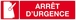 ARRET D'URGENCE 200x52mm TALIAPLAST - 620110