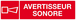 AVERTISSEUR SONORE 200x52mm TALIAPLAST - 620127