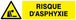 DANGER RISQUE D'ASPHYXIE 200x52mm TALIAPLAST - 620329