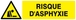 DANGER RISQUE D'ASPHYXIE 200x52mm TALIAPLAST - 620329