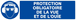 PROTECTION OBLIGATOIRE VUE/OUIE 200x52mm TALIAPLAST - 620508
