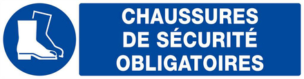 CHAUSSURES DE SECURITE OBLIGATOIRES 200x52mm TALIAPLAST - 620518