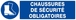 CHAUSSURES DE SECURITE OBLIGATOIRES 200x52mm TALIAPLAST - 620518
