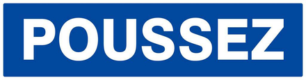 POUSSEZ 200x52mm TALIAPLAST - 620605