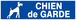 CHIEN DE GARDE 200x52mm TALIAPLAST - 620612