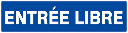 ENTREE LIBRE 200x52mm TALIAPLAST - 620615