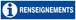 RENSEIGNEMENTS 200x52mm TALIAPLAST - 620626