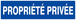 PROPRIETE PRIVEE 200x52mm TALIAPLAST - 620643