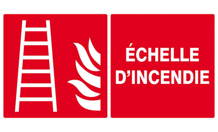 ECHELLE D'INCENDIE 330x200mm TALIAPLAST - 621102