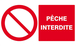 PECHE INTERDITE 330x200mm TALIAPLAST - 621215