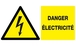 DANGER, ELECTRICITE 330x200mm TALIAPLAST - 621305