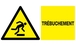 DANGER, TREBUCHEMENT 330x200mm TALIAPLAST - 621328