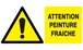 Panneau rigide ATTENTION PEINTURE FRAICHE 330x200mm TALIAPLAST - 621334