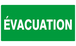 EVACUATION 330x200mm TALIAPLAST - 621403
