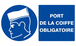 PORT DE LA COIFFE OBLIGATOIRE 330x200mm TALIAPLAST - 621502