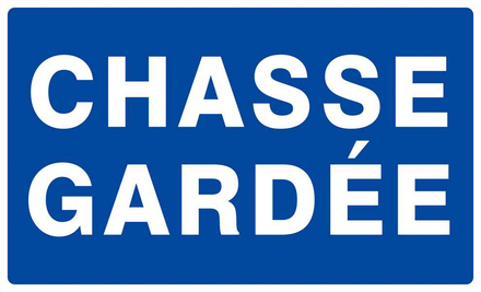 Panneau rigide CHASSE GARDEE 330x200mm TALIAPLAST - 621602