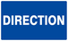 Panneau rigide DIRECTION 330x200mm TALIAPLAST - 621613