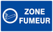 ZONE FUMEUR 330x200mm TALIAPLAST - 621633