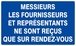 FOURNISSEURS & REPRESENTANTS RECUS SUR R.D.V 330x200mm TALIAPLAST - 621638