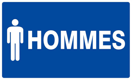 TOILETTES HOmmES 330x200mm TALIAPLAST - 621648