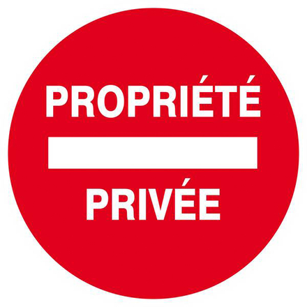 PROPRIETE PRIVEE D.300mm TALIAPLAST - 622220