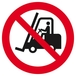Panneau rigide INTERDIT AUX VEHICULES INDUSTRIELS D.300mm TALIAPLAST - 622248