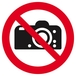 INTERDICTION DE PHOTOGRAPHIER D.300mm TALIAPLAST - 622251