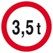 INTERDIT AUX PLUS DE +3.5 TONNES D.300mm TALIAPLAST - 622283