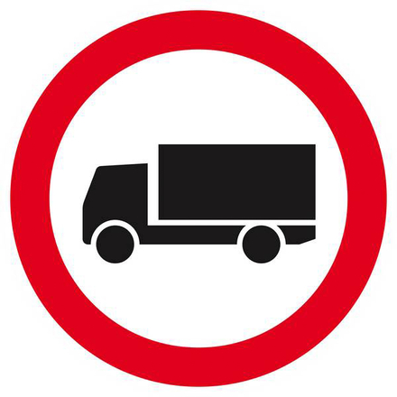 INTERDIT AUX POIDS LOURDS D.300mm TALIAPLAST - 622284