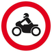 INTERDIT AUX MOTOS D.300mm TALIAPLAST - 622293