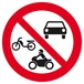 INTERDIT AUX VEHICULES MOTORISES D.300mm TALIAPLAST - 622296