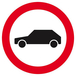 INTERDIT AUX VEHICULES D.300mm TALIAPLAST - 622297
