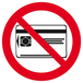 CARTES MAGNETIQUES INTERDITES D.300mm TALIAPLAST - 622311
