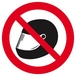 CASQUE INTERDIT D.300mm TALIAPLAST - 622312