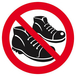 CHAUSSURES INTERDITES D.300mm TALIAPLAST - 622313