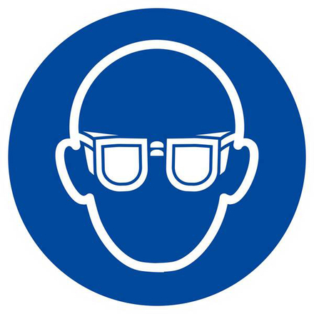 LUNETTES DE PROTECTION OBLIGATOIRES D.300mm TALIAPLAST - 622503