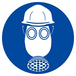 PROTECTION OBLIGATOIRE TETE/VOIES RESPIRATOIRES D.300mm TALIAPLAST - 622514