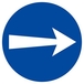 SENS OBLIGATOIRE (vers la droite) D.300mm TALIAPLAST - 622527