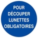 POUR DECOUPER LUNETTES OBLIGATOIRES D.300mm TALIAPLAST - 622531