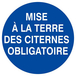 MISE A LA TERRE DES CITERNES OBLIGATOIRE D.300mm TALIAPLAST - 622532