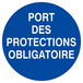 PORT DES PROTECTIONS OBLIGATOIRE D.300mm TALIAPLAST - 622533