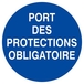 PORT DES PROTECTIONS OBLIGATOIRE D.300mm TALIAPLAST - 622533