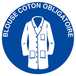 BLOUSE COTON OBLIGATOIRE D.300mm TALIAPLAST - 622551